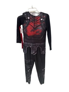 FORTNITE Black Knight Youth Halloween Costume jumpsuit Medium 8-10